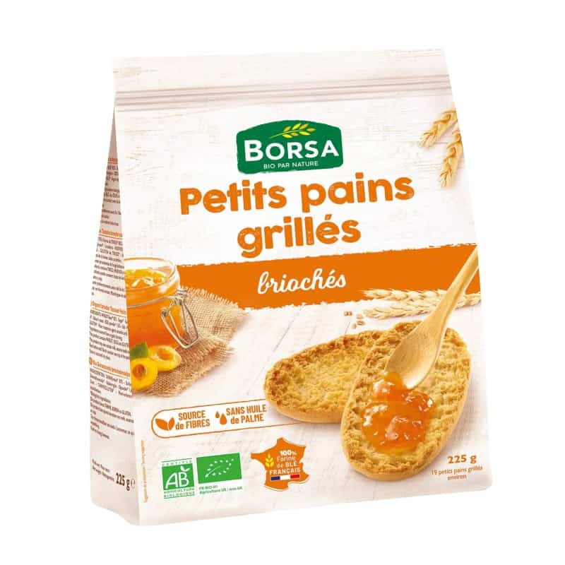 BORSA -- Petits pains grilles brioches (n)