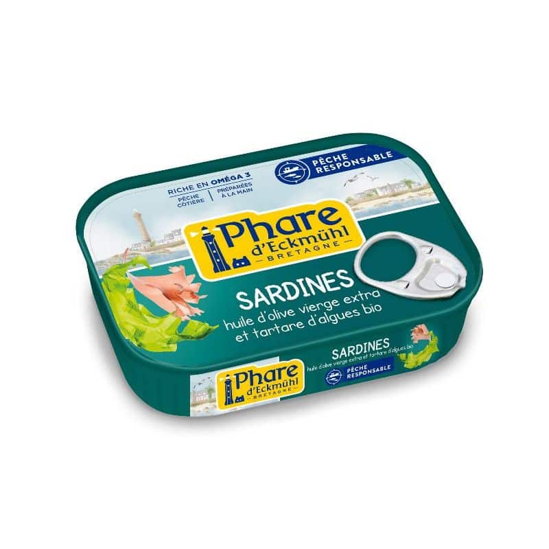 Sardines au tartare d'algues