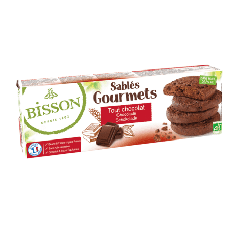 Sablés gourmets tout chocolat