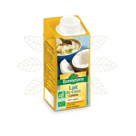 Lait de coco cuisine 200ml