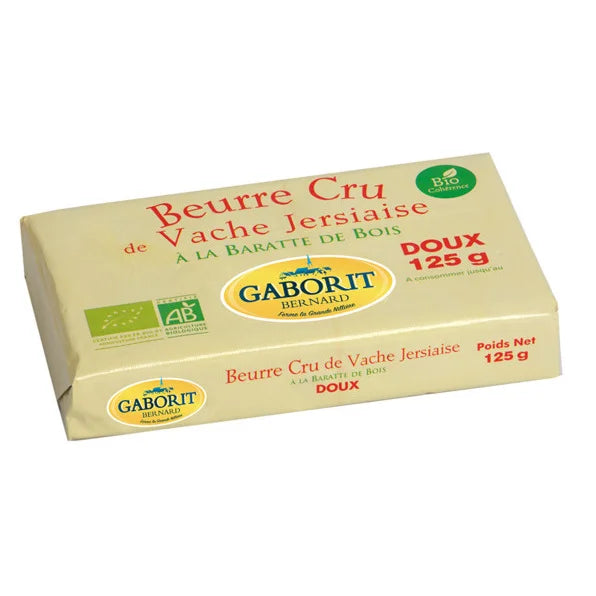 BERNARD GABORIT -- Beurre cru doux gaborit