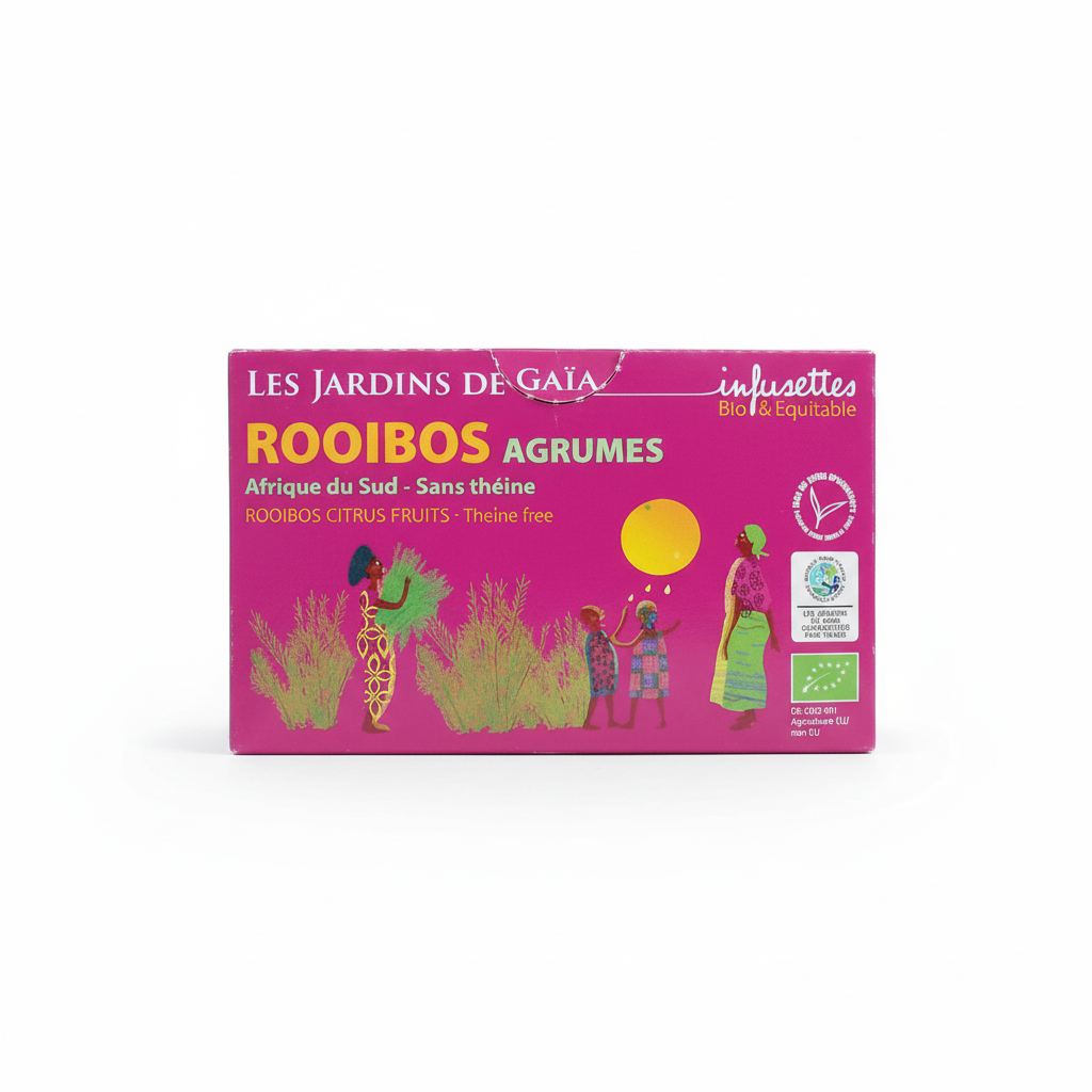 Infusettes rooïbos agrumes