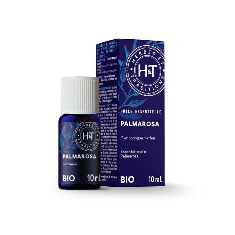 HERBES ET TRADITIONS -- Huile essentielle palmarosa 10ml
