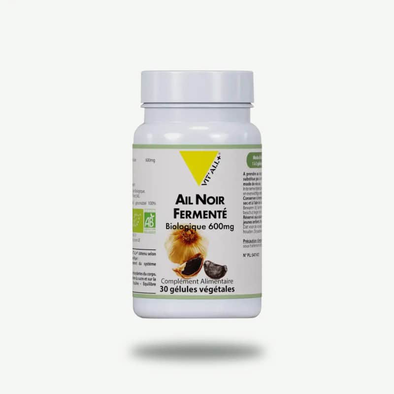 VIT'ALL+ -- Ail noir fermente 600mg extrai