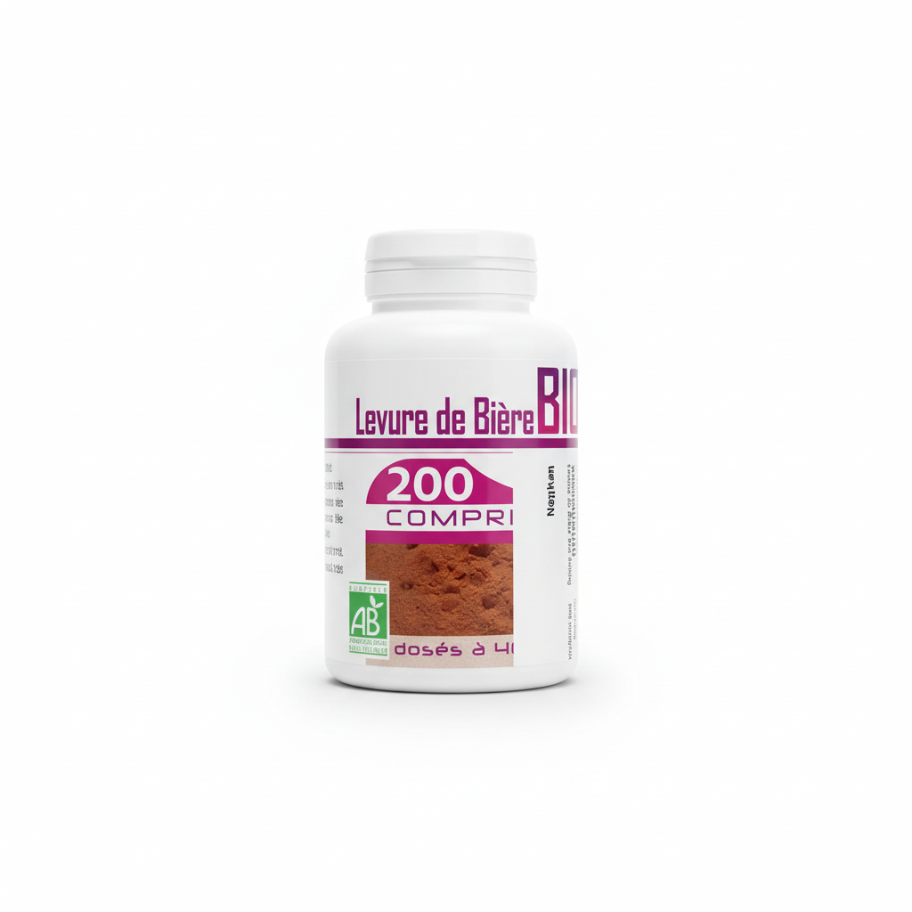 Levure de biere bio 200cp