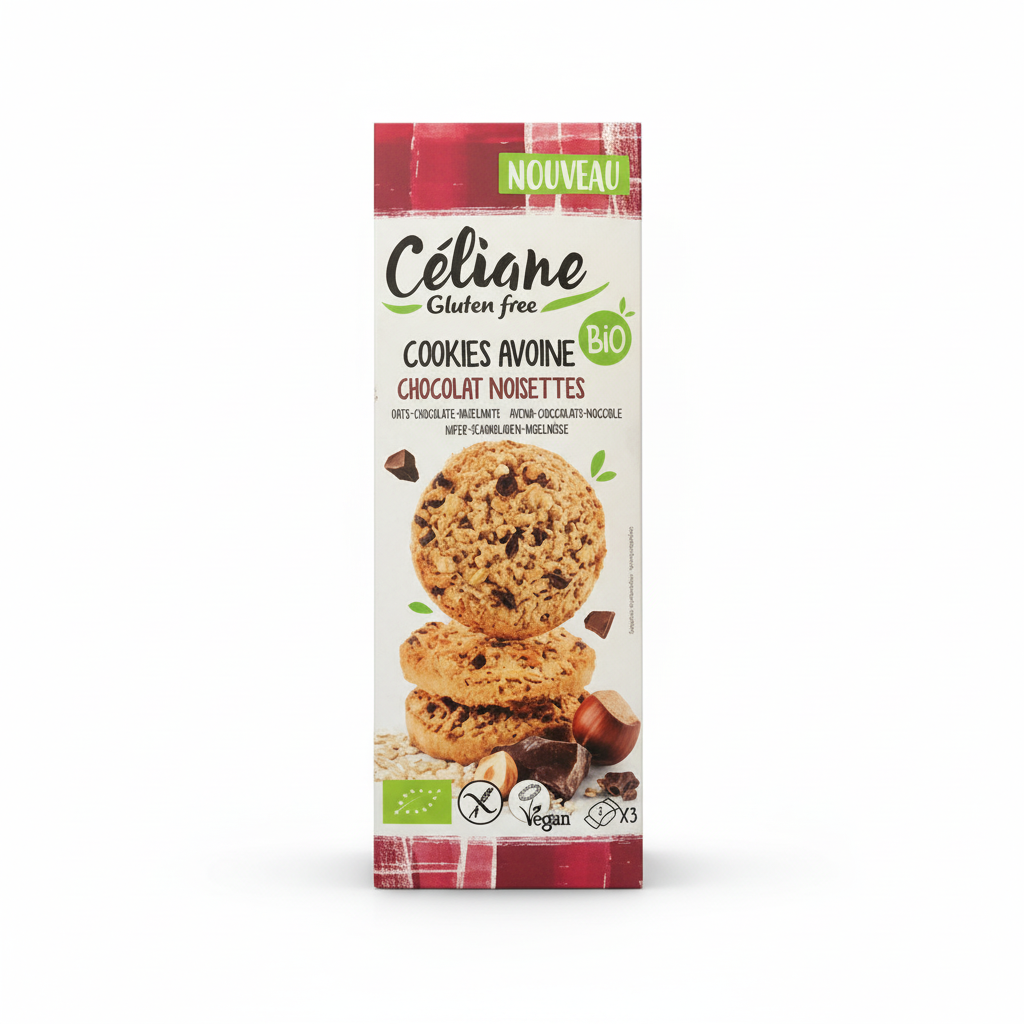 Cookies avoine noisette