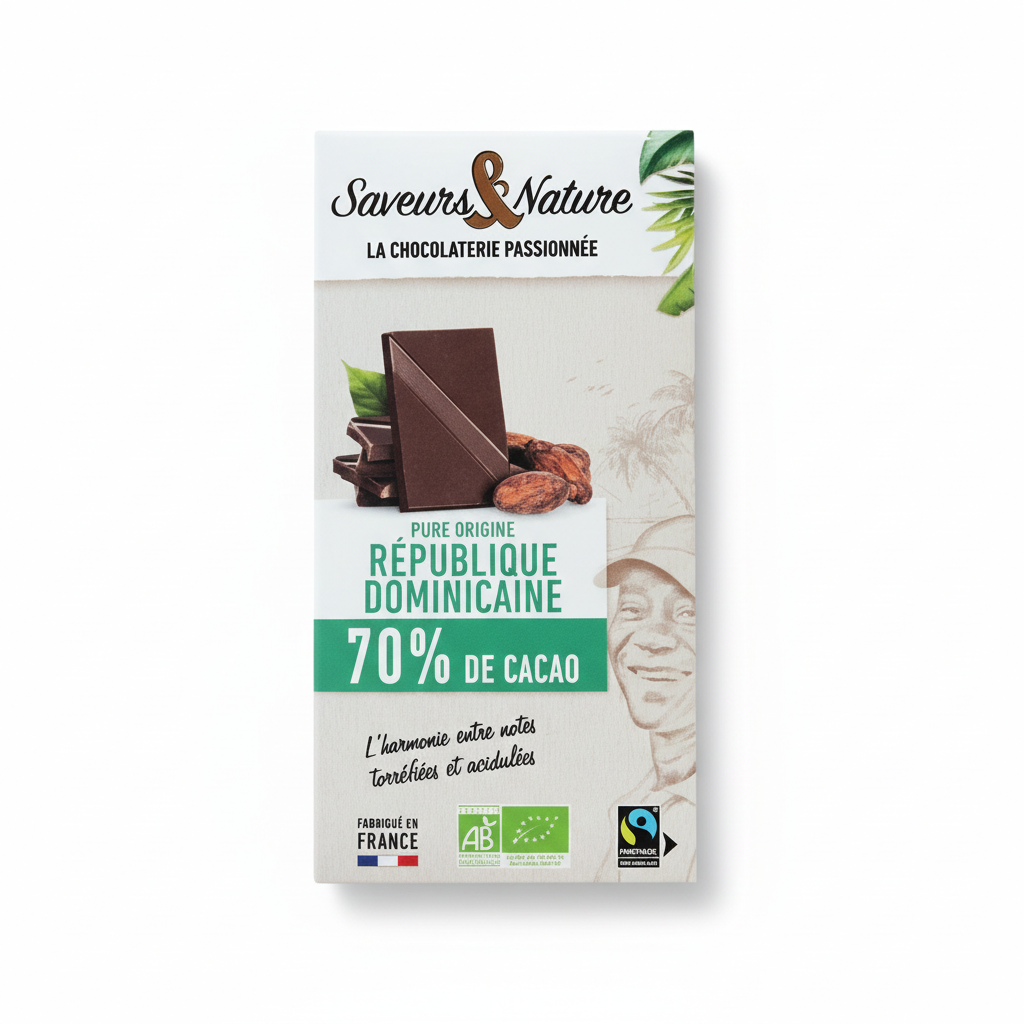 Chocolat noir 70% de cacao
