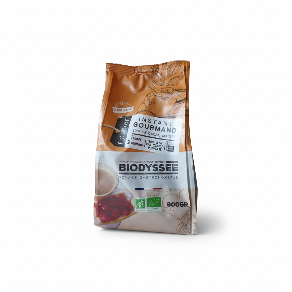 Poudre chocolat gourmand cacao