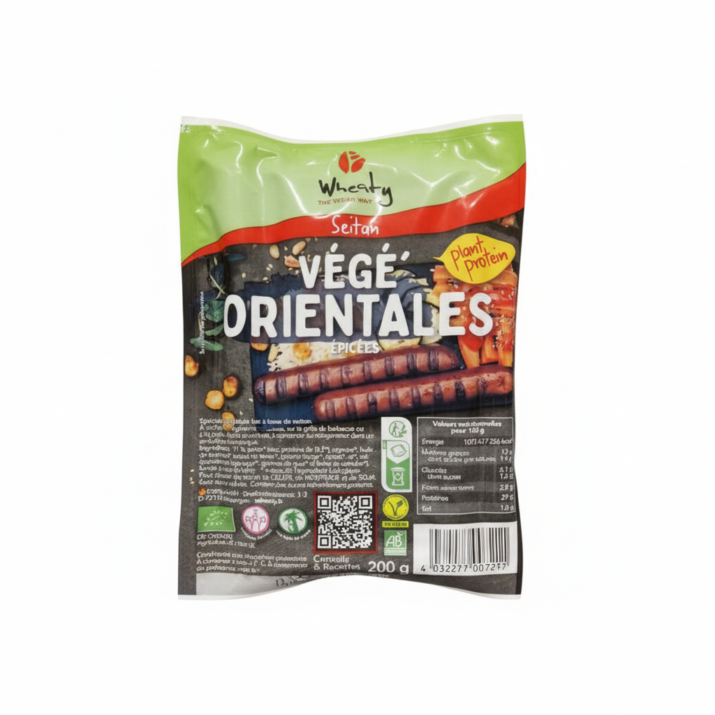 Vege'orientales merguez 200g