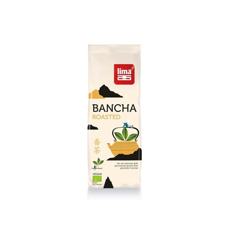 LIMA -- ThE vert bancha grillE en feuilles - 75g