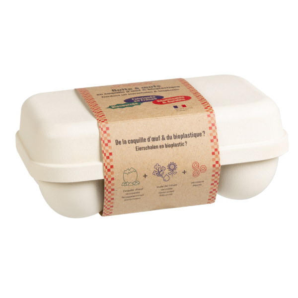 Boîte 6 œufs coquille (naturel) - 1