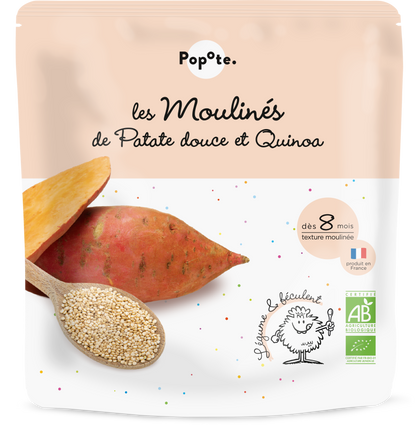 Popote -- DDM 28.05.2025 Les moulinés patate douce quinoa - 180 g