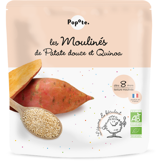 Popote -- DDM 28.05.2025 Les moulinés patate douce quinoa - 180 g