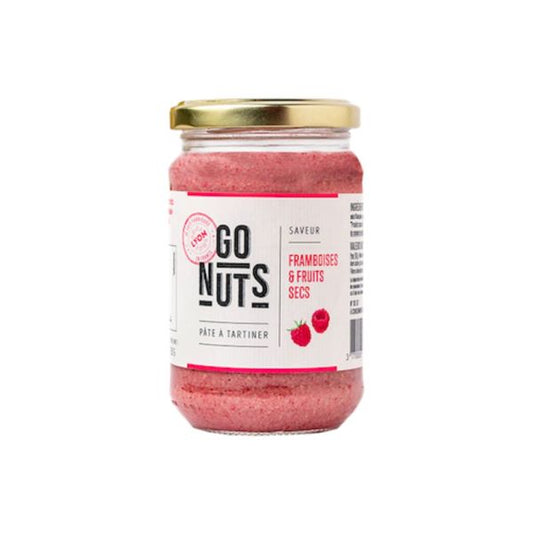 Go Nuts -- Pâte à tartiner saveur framboises bio - 270 g