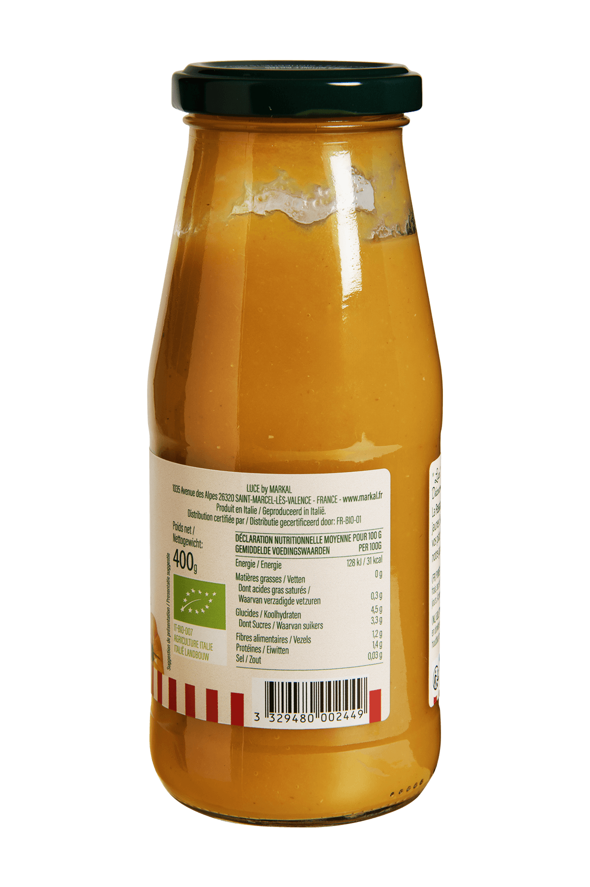 Sauce passata jaune bio (tomates) - 2