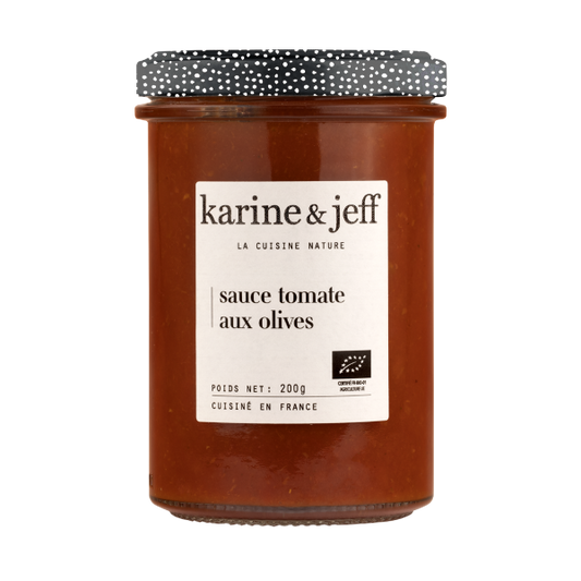 Sauce tomate aux olives - 1