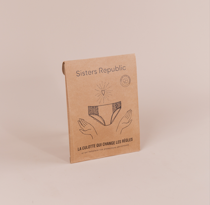 Sisters Republic -- Culotte menstruelle adulte sidonie (absorption super) - Taille XS